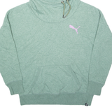 PUMA Womens Green Hoodie UK 14