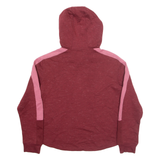 ADIDAS Womens Red Hoodie UK 12