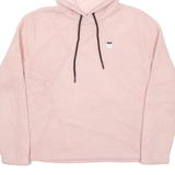 FILA Fleece Womens Pink Hoodie S