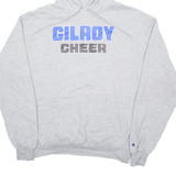 CHAMPION Gilroy Cheer Womens Grey Hoodie USA M