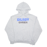 CHAMPION Gilroy Cheer Womens Grey Hoodie USA M