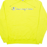 CHAMPION Mens Green Hoodie L