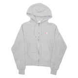 CHAMPION REVERSE WEAVE Womens Grey Hoodie Full Zip XS