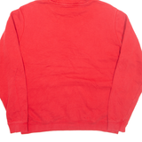 NIKE Swimming Mens Red Hoodie M