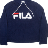 FILA Womens Blue Hoodie S