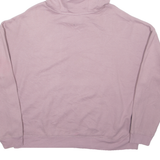 CALVIN KLEIN Womens Purple Hoodie M