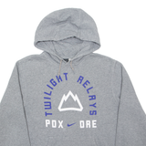 NIKE Twilight Relays Mens Grey Hoodie M