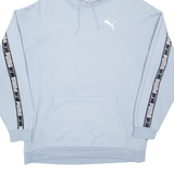 PUMA Mens Blue Hoodie L