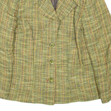 Womens Blazer Coat Green M