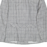 MODEWARTMANN Womens Blazer Coat Black Houndstooth M