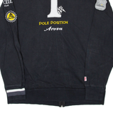 ATWORX Racing Mens Track Jacket Black XL