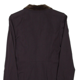 GERARD DAREL Womens Overcoat Coat Brown Wool S