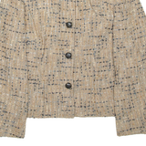 BALLY Womens Overcoat Coat Beige S