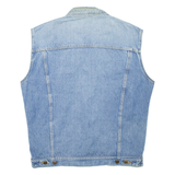 LOIS Mens Denim Gilet Blue L