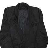 Mens Blazer Coat Black L