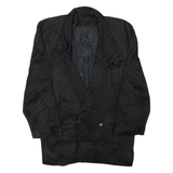 Mens Blazer Coat Black L