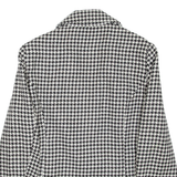 KINGFIELD Womens Blazer Coat Black Houndstooth L