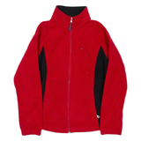 TOMMY HILFIGER Mens Fleece Jacket Red S