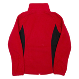 TOMMY HILFIGER Mens Fleece Jacket Red S