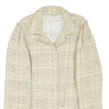 Womens Coat Beige Wool XL