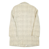 Womens Coat Beige Wool XL