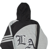 B SPORTS Reversible Los Angeles Active Wear Mens Jacket Black USA Hooded XL