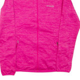 COLUMBIA Womens Track Jacket Pink L