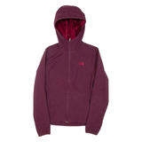 THE NORTH FACE Womens Jacket Maroon Hooded S