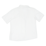 Womens Blouse White V-Neck M