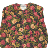 DONNA MORGAN Womens Printed Blouse Pink Long Sleeve Floral UK 12