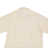 Womens Blouse Beige V-Neck L