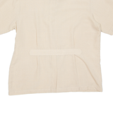 Womens Blouse Beige V-Neck L