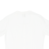 YESSICA Womens Milkmaid Blouse White Floral L