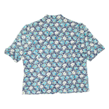 SCHNEBERGER Womens Printed Blouse Blue V-Neck Floral UK 20