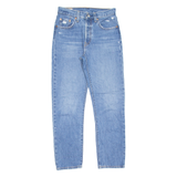 LEVI'S 501 BIG E Jeans Womens Blue Regular Straight Stone Wash W24 L28