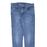 LEVI'S 512 Jeans Mens Blue Slim Tapered Stone Wash W32 L32