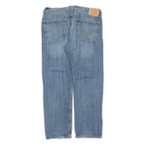 LEVI'S 505 Jeans Mens Blue Regular Straight Stone Wash W36 L30