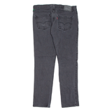 LEVI'S 511 BIG E Jeans Mens Black Slim Straight W34 L32