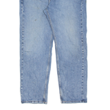 LEVI'S 505 Jeans Mens Blue Regular Straight Stone Wash W38 L30