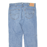 LEVI'S 505 Jeans Mens Blue Regular Straight Stone Wash W38 L30