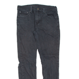 LEVI'S 511 Jeans Womens Black Slim Straight W30 L30