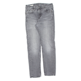 LEVI'S 510 BIG E Jeans Womens Grey Slim Skinny Stone Wash W30 L30
