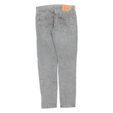 LEVI'S 512 Jeans Mens Grey Slim Tapered Stone Wash W28 L30