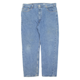 LEVI'S 505 Jeans Mens Blue Regular Straight Stone Wash W40 L30