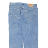 LEVI'S 505 Jeans Mens Blue Regular Straight Stone Wash W40 L30