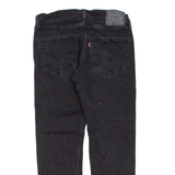 LEVI'S 502 Jeans Womens Black Regular Tapered W32 L26