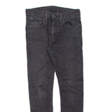 LEVI'S 519 Jeans Womens Black Slim Skinny W30 L30