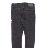LEVI'S 519 Jeans Womens Black Slim Skinny W30 L30