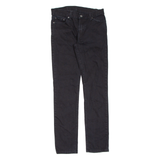 LEVI'S 511 Jeans Mens Black Slim Straight W30 L32