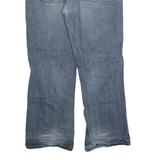 CARHARTT Staff Mens Jeans Blue Regular Straight Stone Wash W34 L32